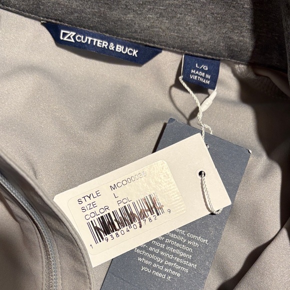 Cutter & Buck Navigate Softshell Mens Full Zip Jacket - Picture 2 of 5